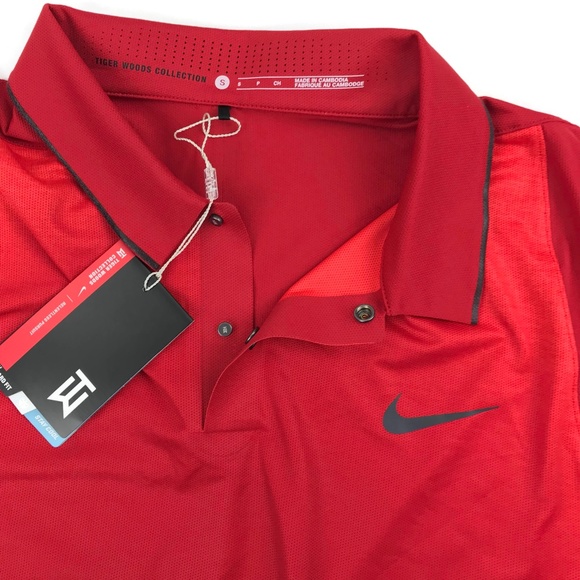 NEW Nike Tiger Woods TW Velocity Golf Polo Shirt - Picture 8 of 8